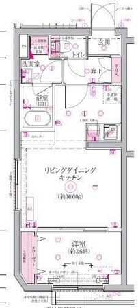 ベルシードステアー東日暮里IIの物件間取画像